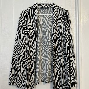 Zebra Blazer